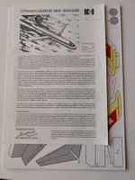 Bastelbogen für das Strahlflugzeug der Swissair DC-9 1982