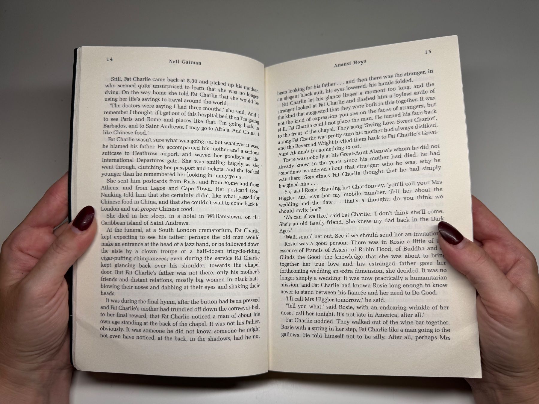 Bücher: NOVEL: Neil Galman, Anansi Boys – Gebraucht aus Grosswangen von English_books 3