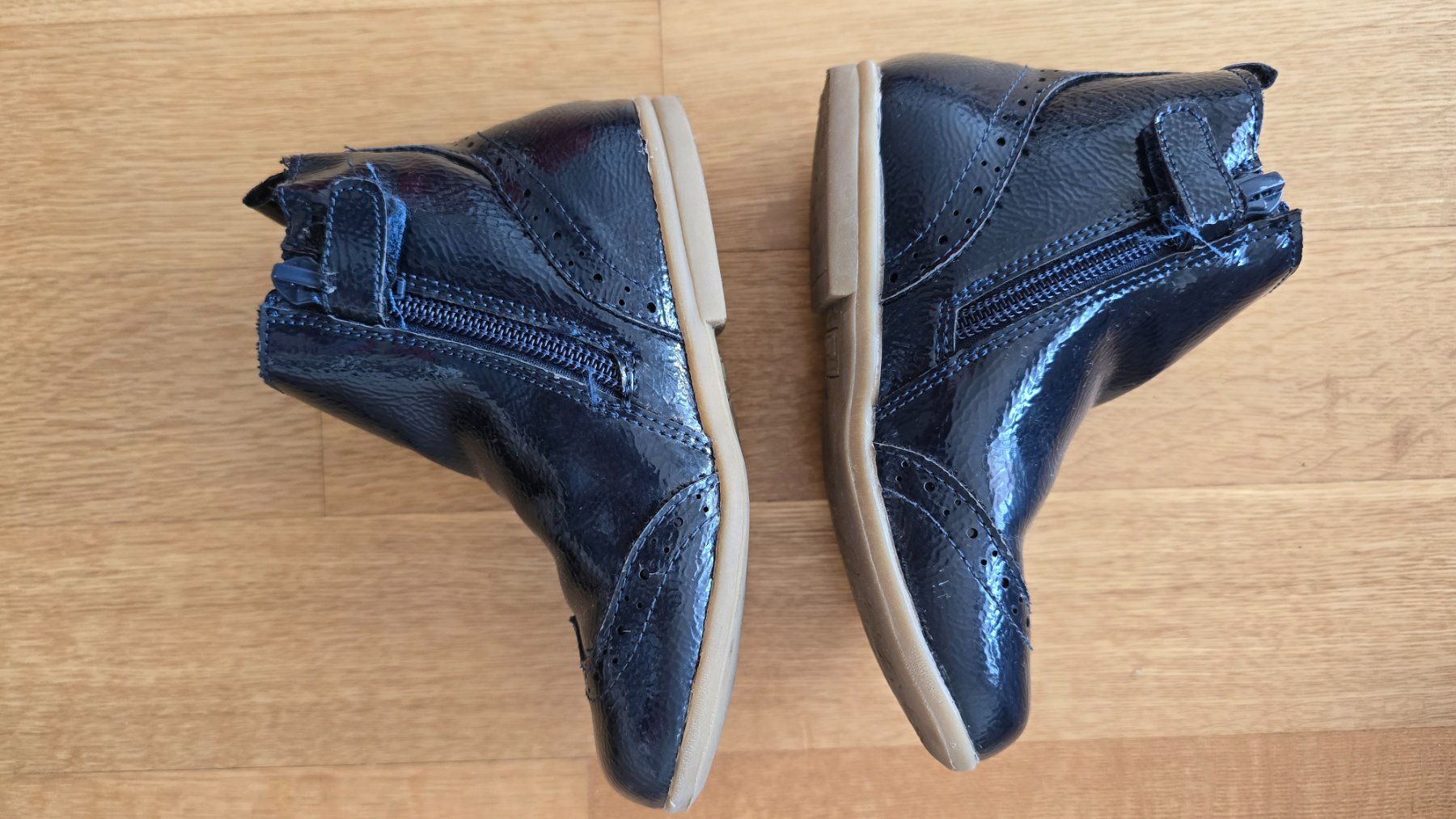 Schuhe für Jungen: Leder Schuhe von Obaibi gr.25 – Gebraucht aus Zürich von Simfa 1