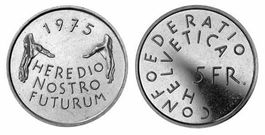 Gedenk-Münze «Europajahr...1975»