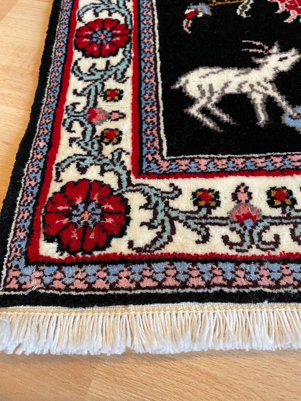 Tappeti: Seidenteppich Kashmir 65x45 - Neue – Usato da Zürich venduto da Simodo 1
