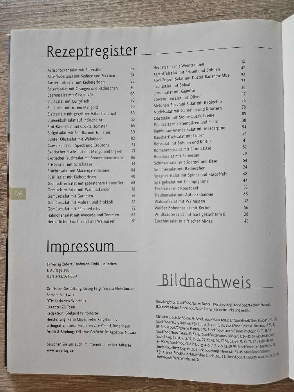 Libri: Kochbuch : Leckere Salate – Usato da Ebikon venduto da SecondChance_byM 3
