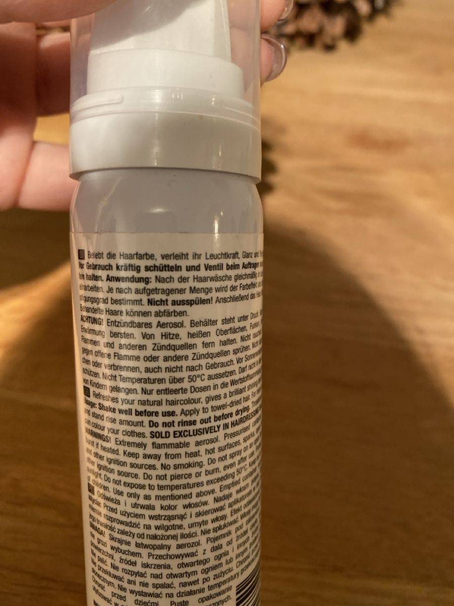 Haarpflegeprodukte: Farbfönschaum sahara blond – Gebraucht aus Meilen von zap_8gx2 1