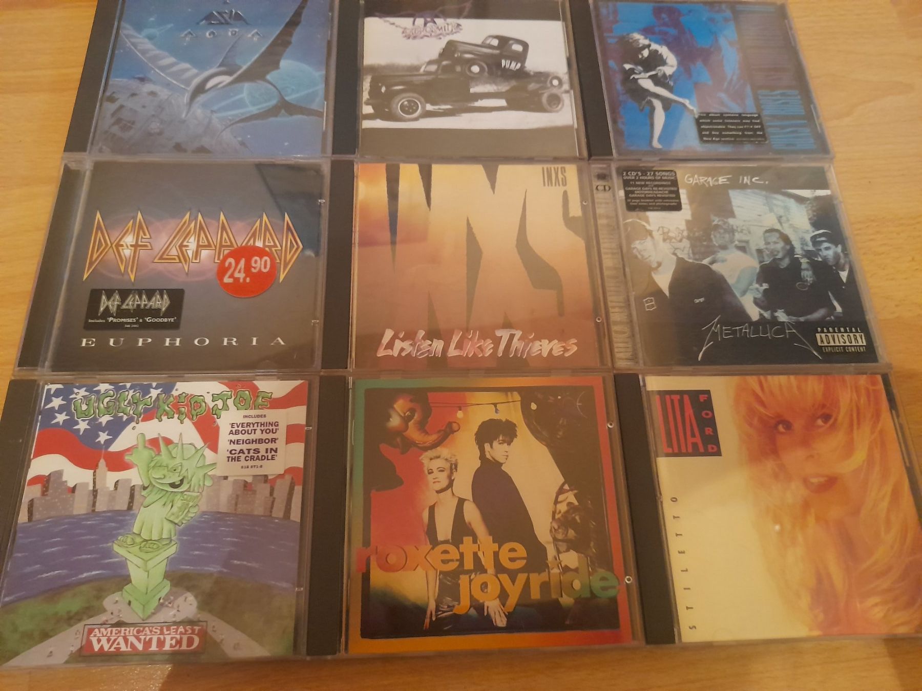 CD: 9 CDs Hardrock – Usato da Lustmühle venduto da chevi03