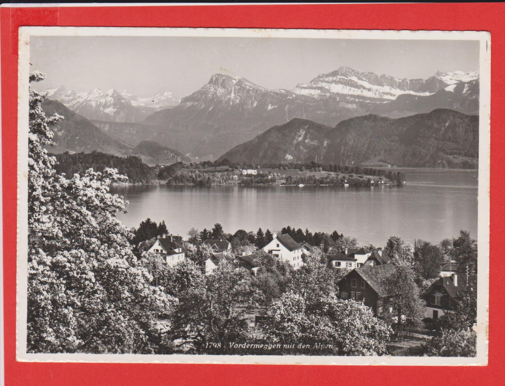 Cartoline postali: Meggen  LU   -   3 verschiedene alte Ansichtkarten – Usato da Vitznau venduto da Ropaku 4