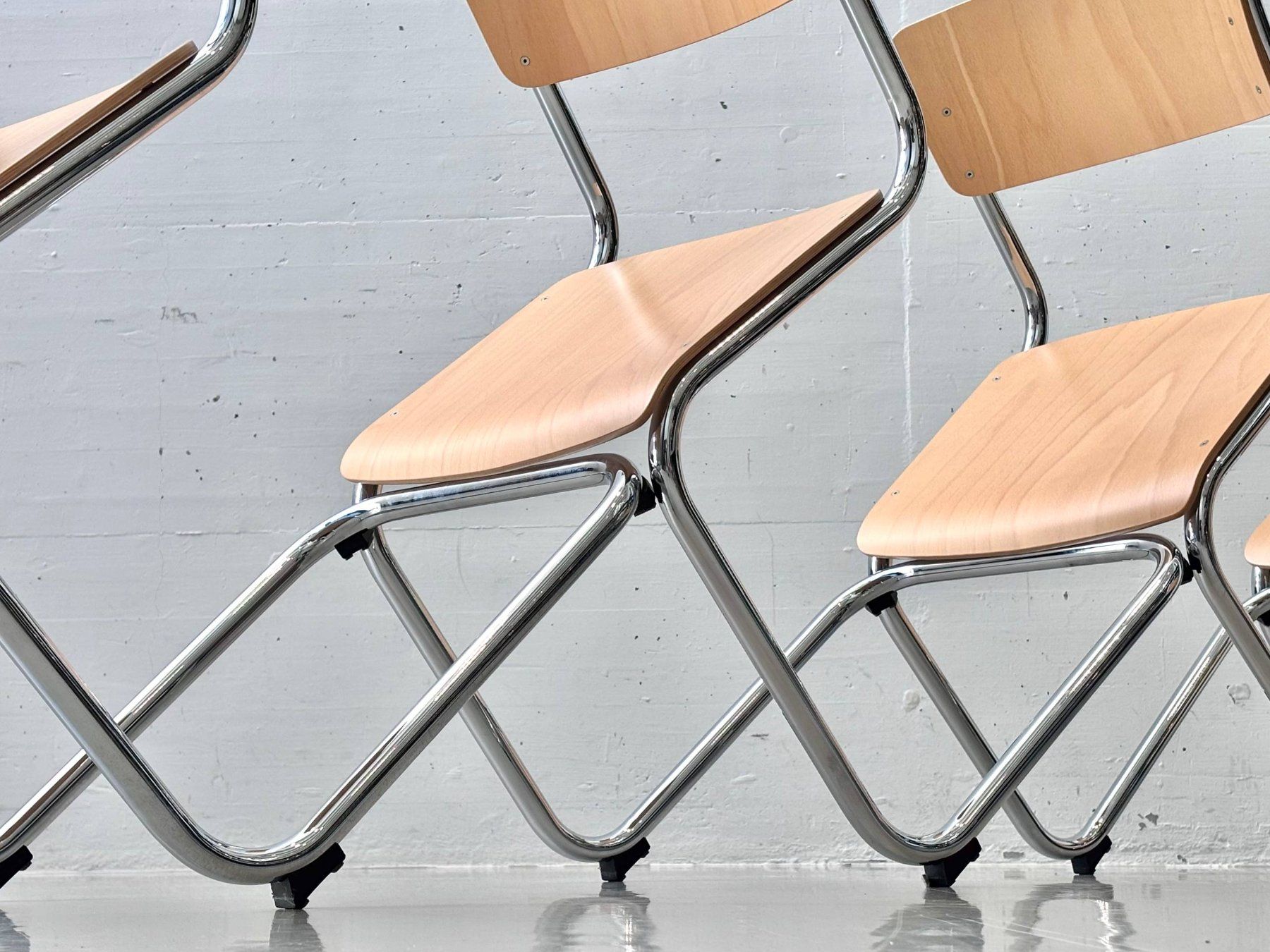 Thonet Sedie: Thonet S43 Freischwinger von Mart Stam – Usato da Zürich venduto da LeMoege 6