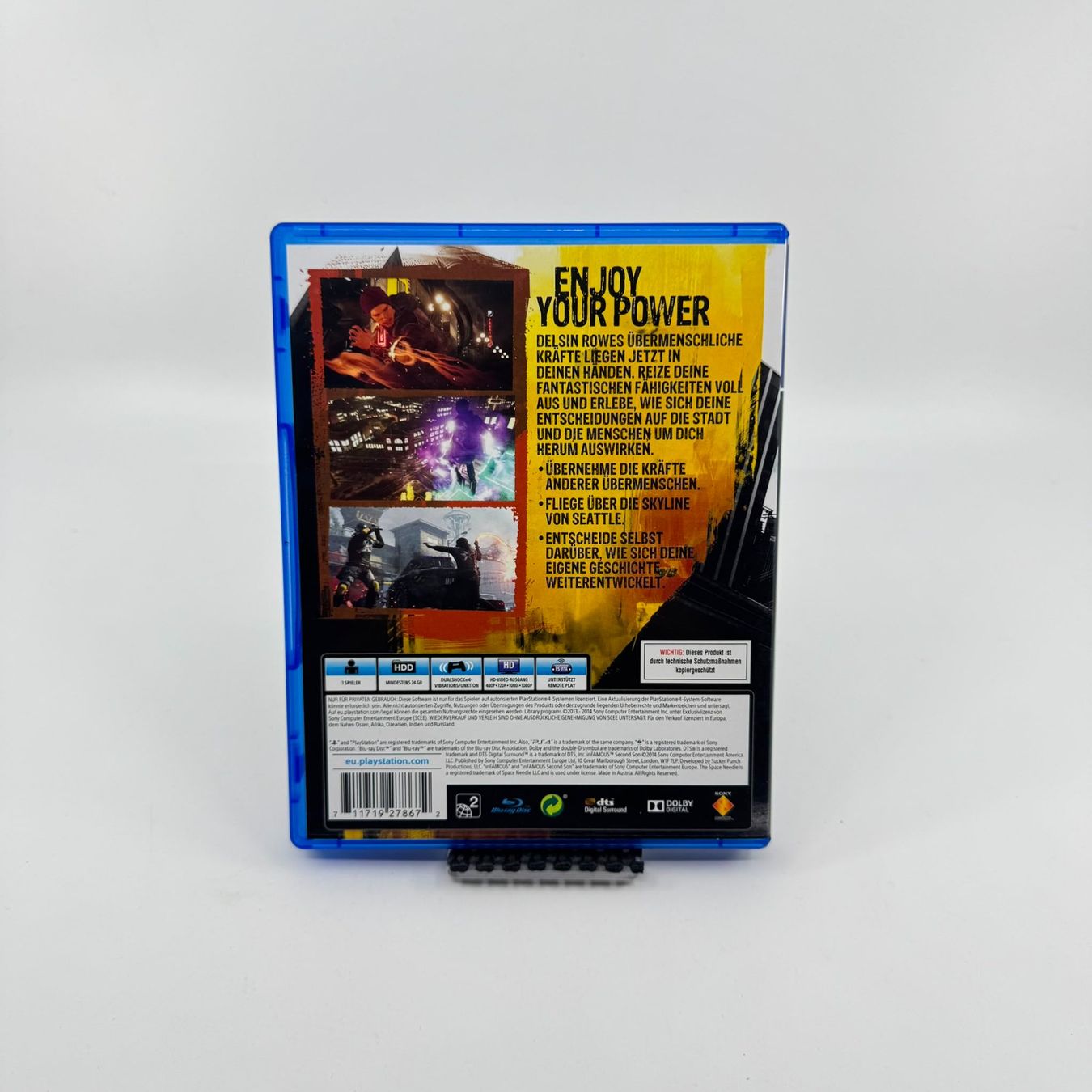 Spiele: inFamous Second Son (PS4) – Gebraucht aus Herisau von Seyashop1 2