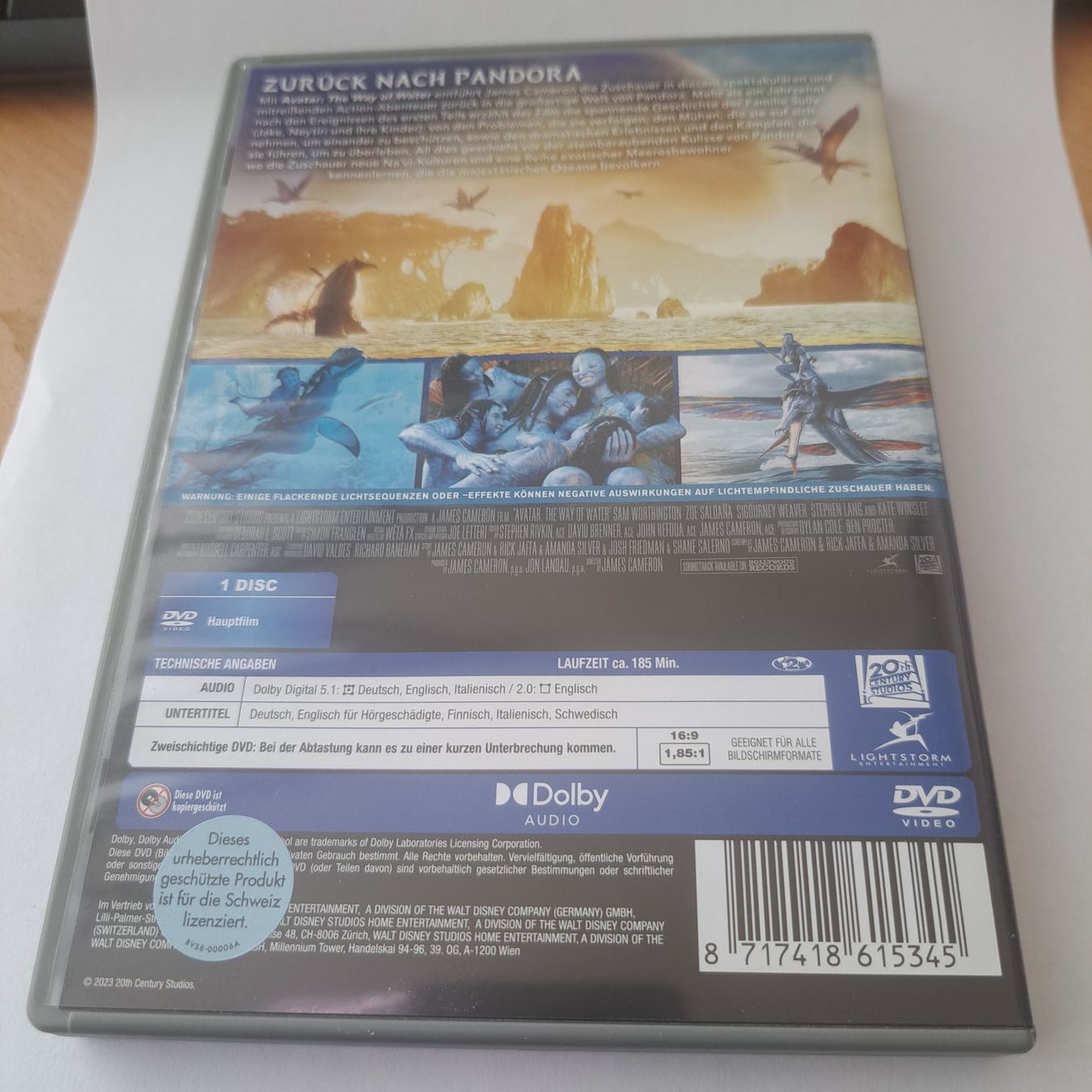 Alle DVDs: DVD Avatar 2.Teil – Gebraucht aus Trin Mulin von Benny041 1