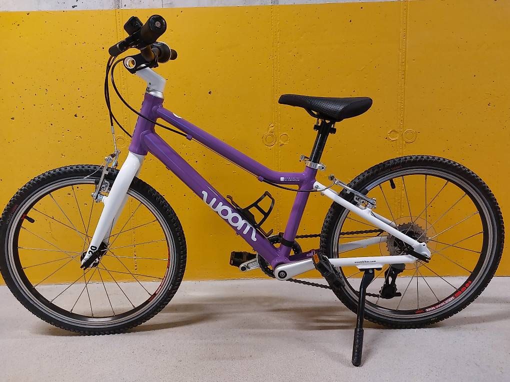 Velos: Woom 4 violett/lila – Gebraucht aus Bönigen von son_b9ft