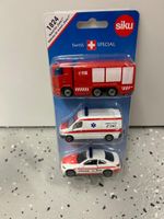 Siku Notruf-Set 1824 Swiss Special Polizei Ambulanz neu