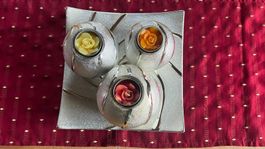 Kerzenhalter Set, Max Home, 4-teilig, Neuwertig!