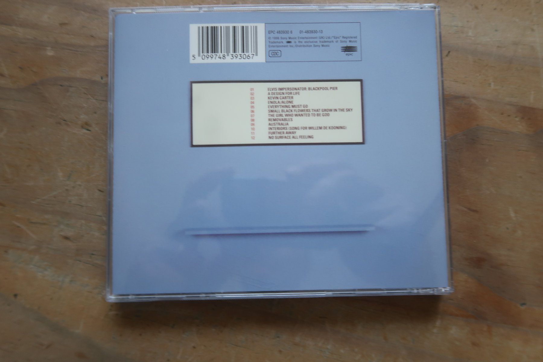 CD: MANIC STREET PREACHERS - EVERYTHING MUST GO - 2x CD – Usato da Basel venduto da Patiscat 1