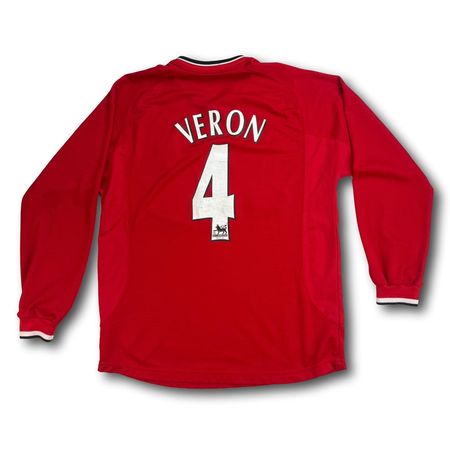 Manchester United - 2000-02 - Heim - M - Umbro - Veron