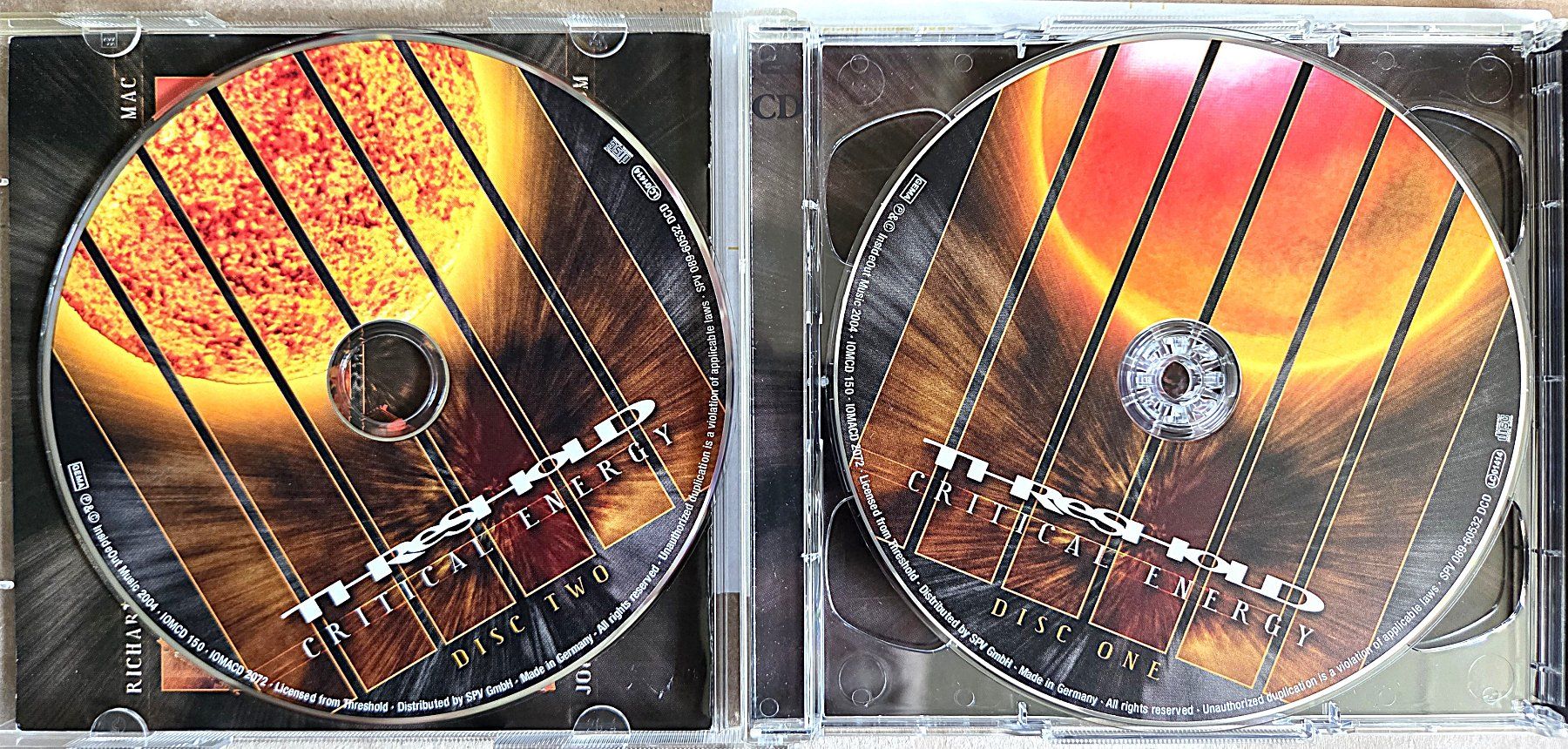 CDs: Threshold - Critical Energy - Live Doppel-CD – Neu (gemäss Beschreibung) aus Biberist von Beaver58 1