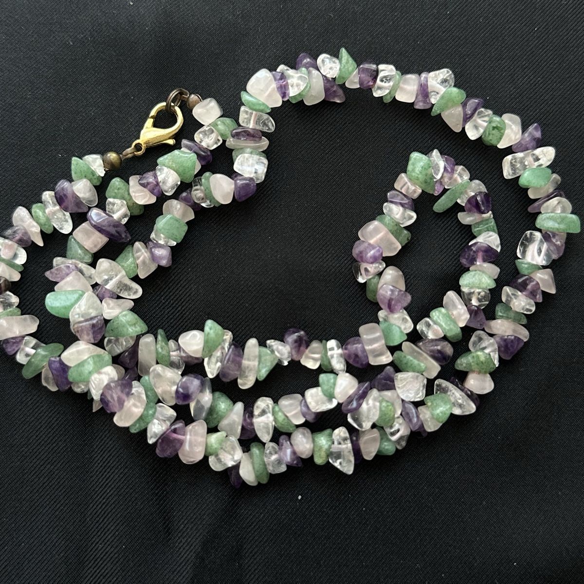Ketten: Quartz, Amethyst und Jade Halskette  – Gebraucht aus Givisiez von dor_xb9k