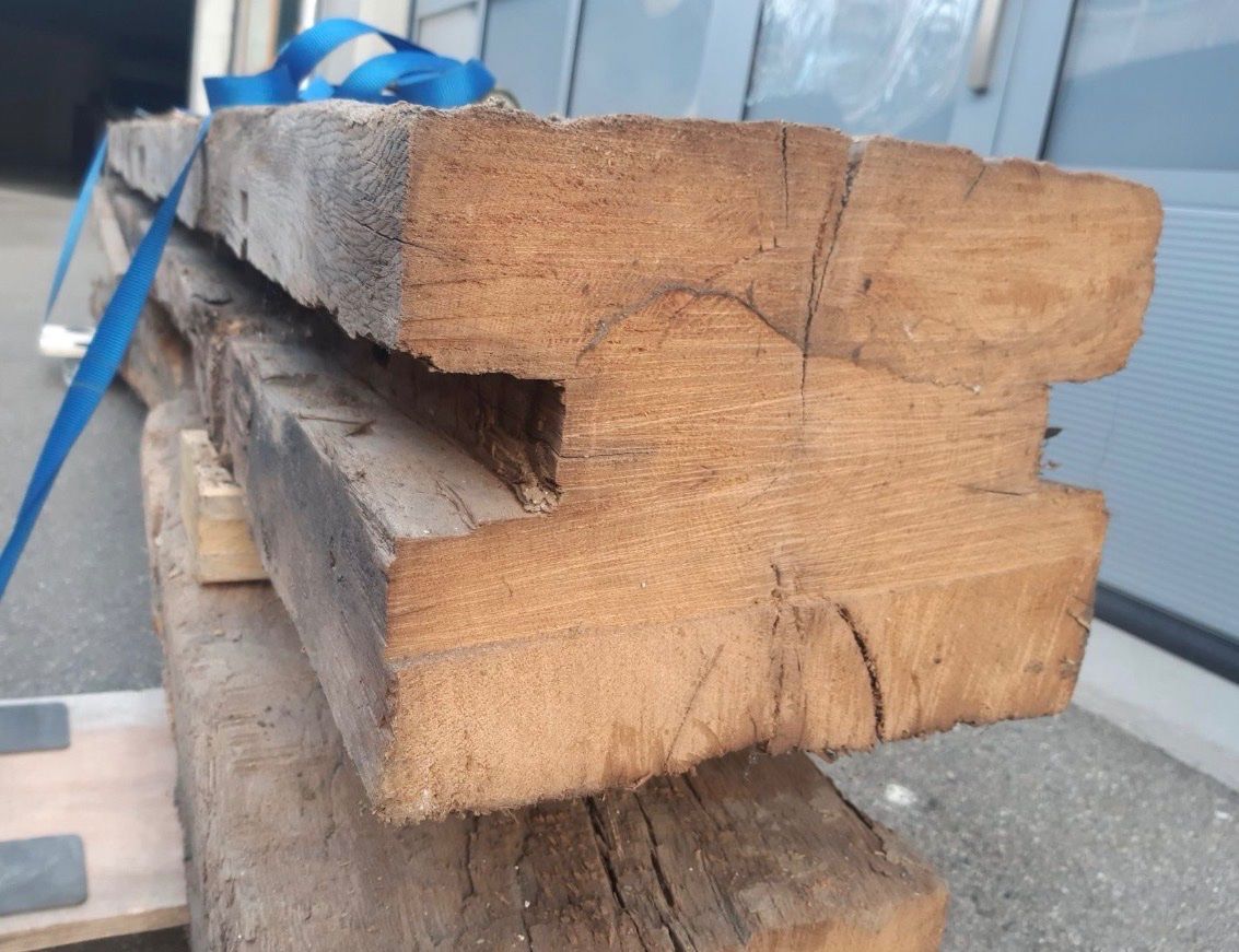 Articoli in legno: Altholzbalken Eiche – Usato da Breitenbach venduto da kaufmann-j 4