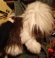 Süsser Bobtail Welpe Stofftier - Kuschelig & Warm!