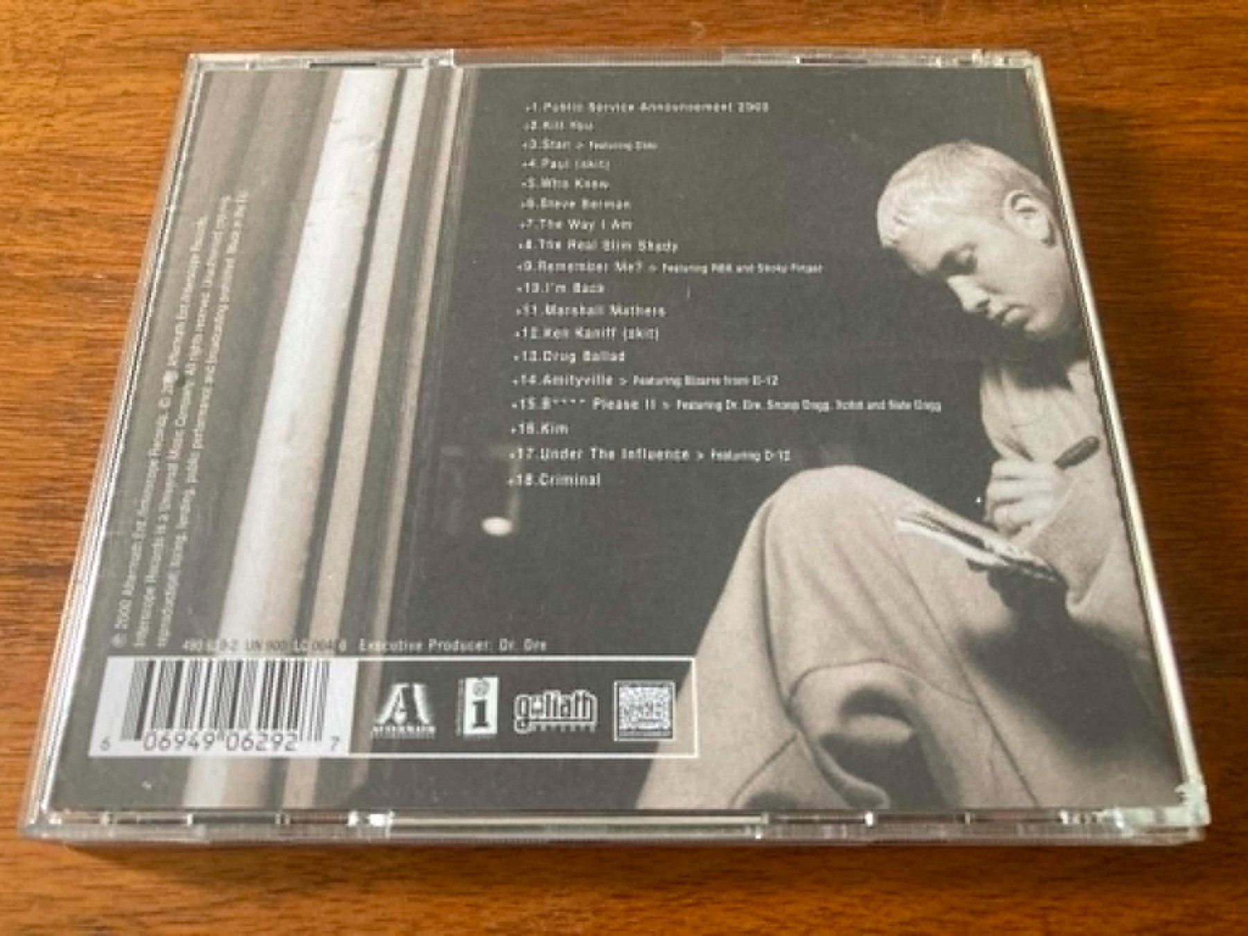 CD: Eminem - The Marshall Mathers LP CD – Usato da Lausanne venduto da sim_bc8q 1