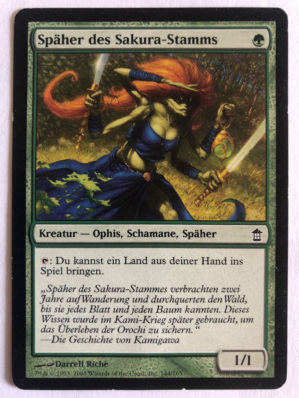 Magic The Gathering Carte collezionabili: MTG - Späher des Sakura-Stamms - #direktkauf – Usato da Basel venduto da Melchior5