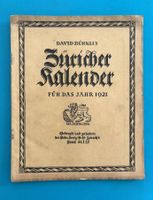 Bürkli’s ZÜRICHER KALENDER 1921