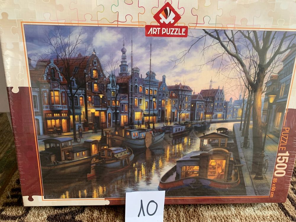 Puzzle 'Red Train In The Snow', 1500 Teile – Winterliche Motiv Für Puzzle-Fans