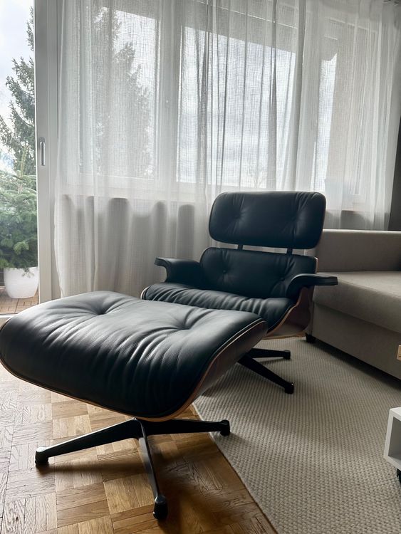 Vitra Eames Lounge Chair XL mit Ottomane Kaufen auf Ricardo