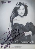 Katja Bienert (1966) Schauspielerin - Autogramm
