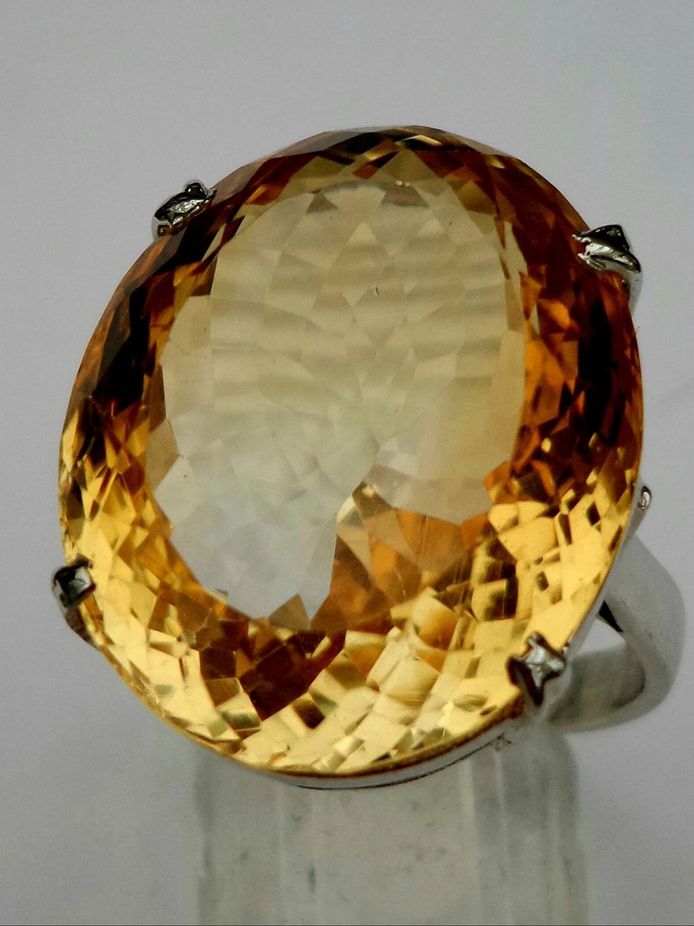 Ringe: Citrin Solitaire Ring – Neu (gemäss Beschreibung) aus Zürich von Benedikt21 8