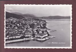 NEUCHÂTEL vu d'avion