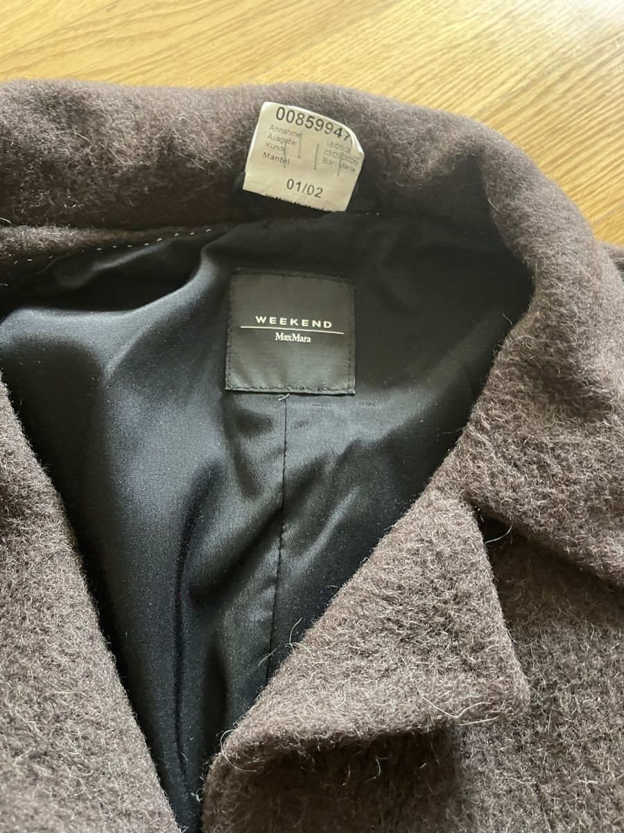 Max Mara Mäntel: Mantel Weekend MaxMara Wollmantel  Braun – Gebraucht aus Rüschlikon von Lajniii 2