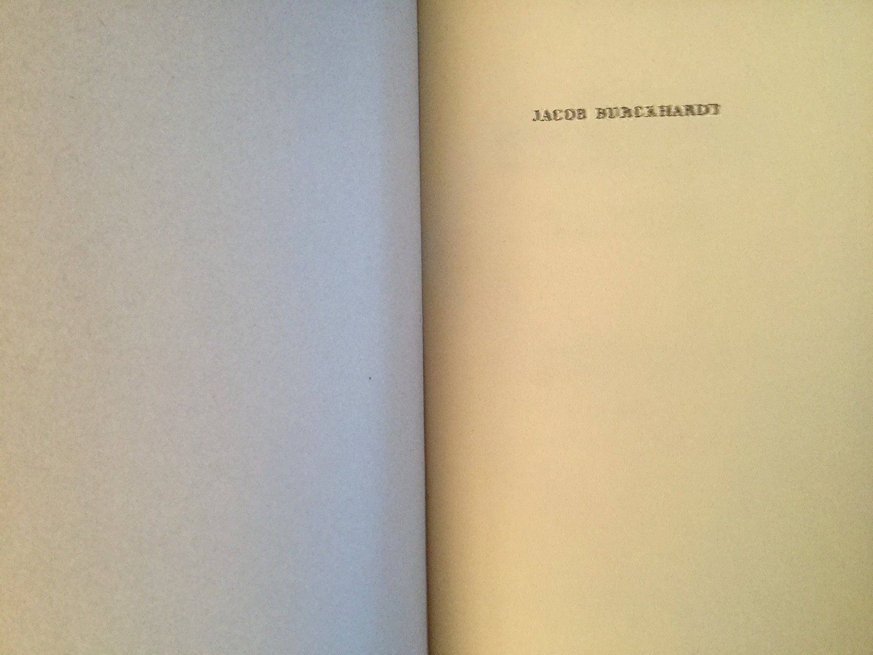 Dischi in vinile: Jacob Burckhardt als polit. Publizist – Usato da Luzern venduto da Einh0rn 1