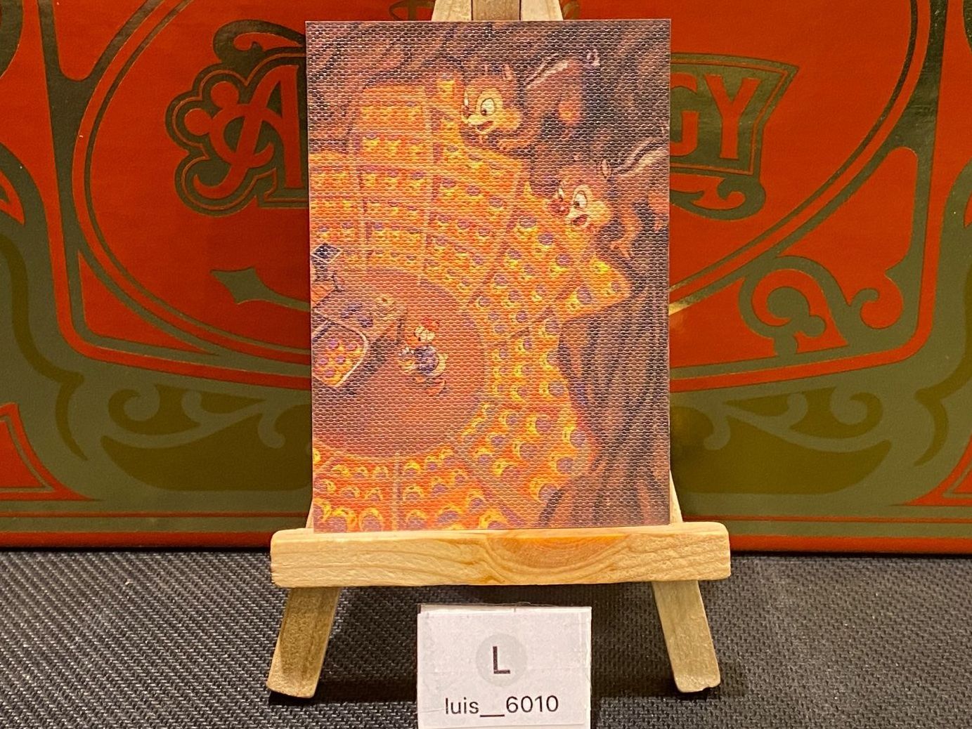 Disney Sammelbilder & Trading cards: Disney Anthology Canvas Card All In A Nutshell CN-6 – Gebraucht aus Kriens von luis__6010