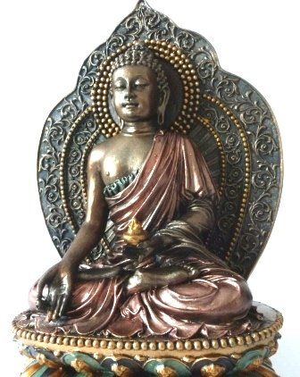 Skulpturen & Statuen: Buddha - der weisen Wünsche Polystone – Neu und originalverpackt aus Mauren von Yeelen 5
