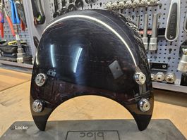 ☆Windschild schwarz-transparent☆für Harley Sportster Dyna