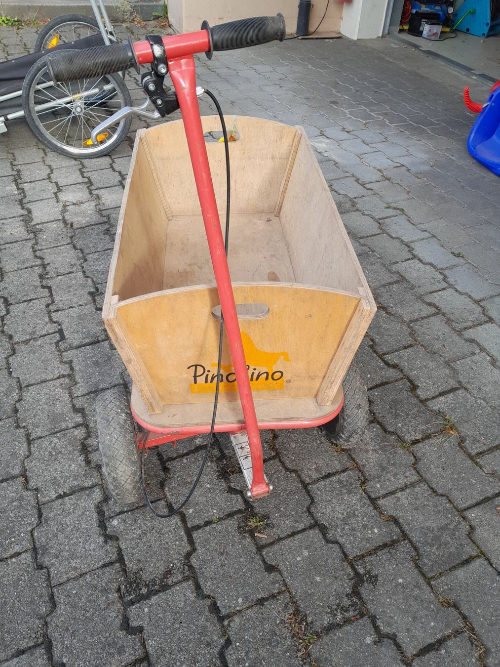 Pinolino Fahrzeuge für Kinder: Bollerwagen Holz – Gebraucht aus Koblenz von Megatech99