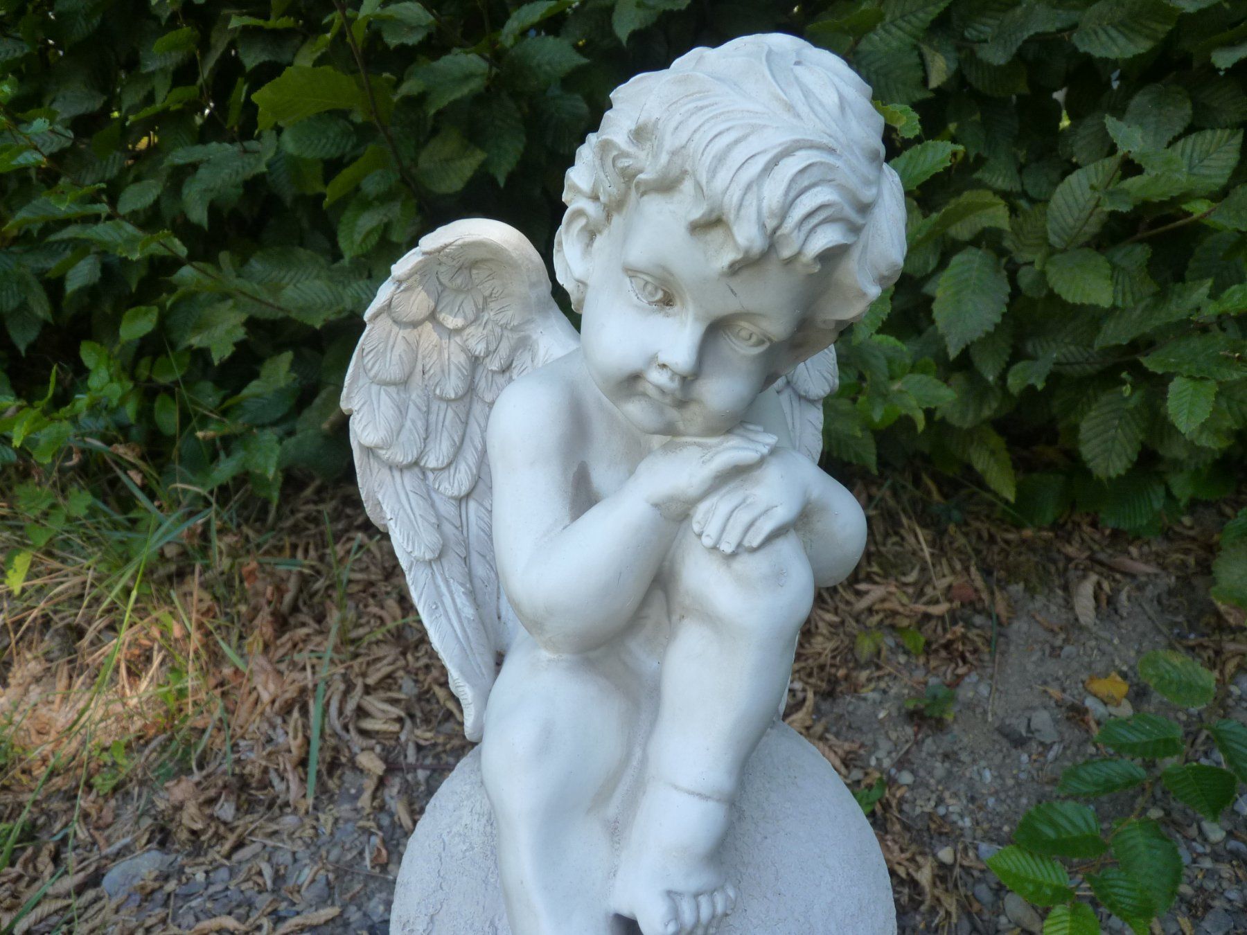 Sculture & Statue: Gartenskulptur Engel aus Kunsstoff – Usato da Küsnacht ZH venduto da zoliboli01 1