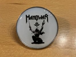 Manowar Pin Anstecker  Punk Metal Rock Band