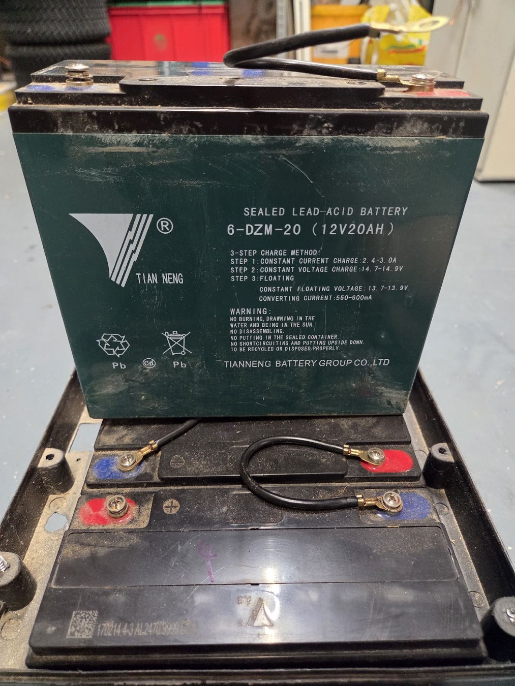 Caricatori & Batterie: bleiakku 4x 12v 20ah – Usato da Schaffhausen venduto da Gogologo 1