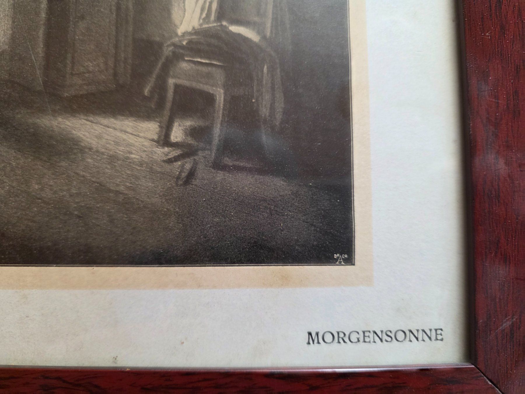 Foto & Immagini: Bild Morgensonne aus Schwind-Mappe Kunstwart – Usato da Walterswil BE venduto da Lonitti 1