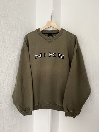 Sweatshirt Nike Vintage Olive Green Size L 
