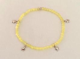 Edelstein Armband Lemon Jade mit Silber