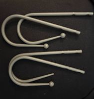 3x Vorhanghälter- Halterung (plus 1x gratis dazu)