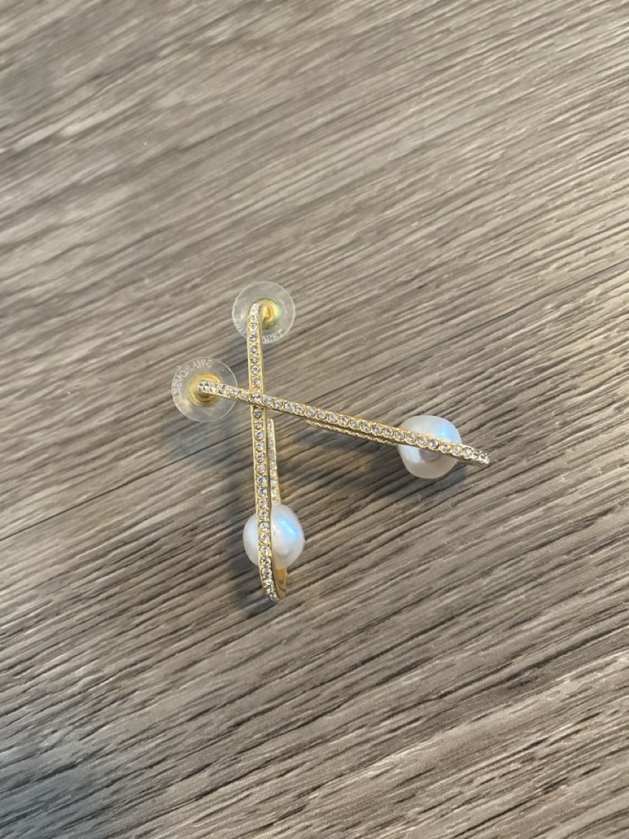 Swarovski Orecchini pendenti & Orecchini a lobo: Swarovski Ohrstecker – Usato da Siebnen venduto da pel_qp6n