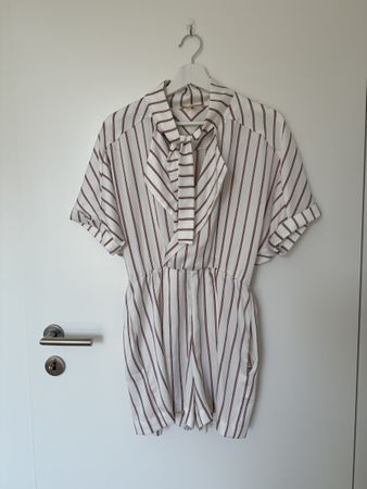 Maje white playsuit size 40