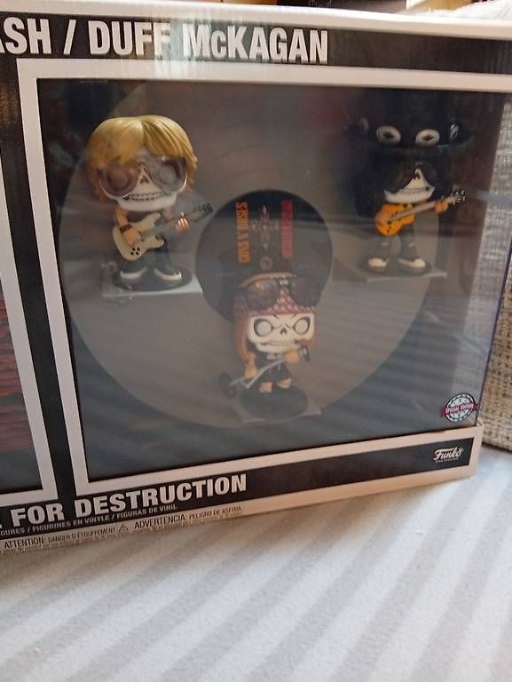 Statuette: Funko pop set Guns n' Roses appetite for destruction – Usato da Vezio venduto da 41181 1