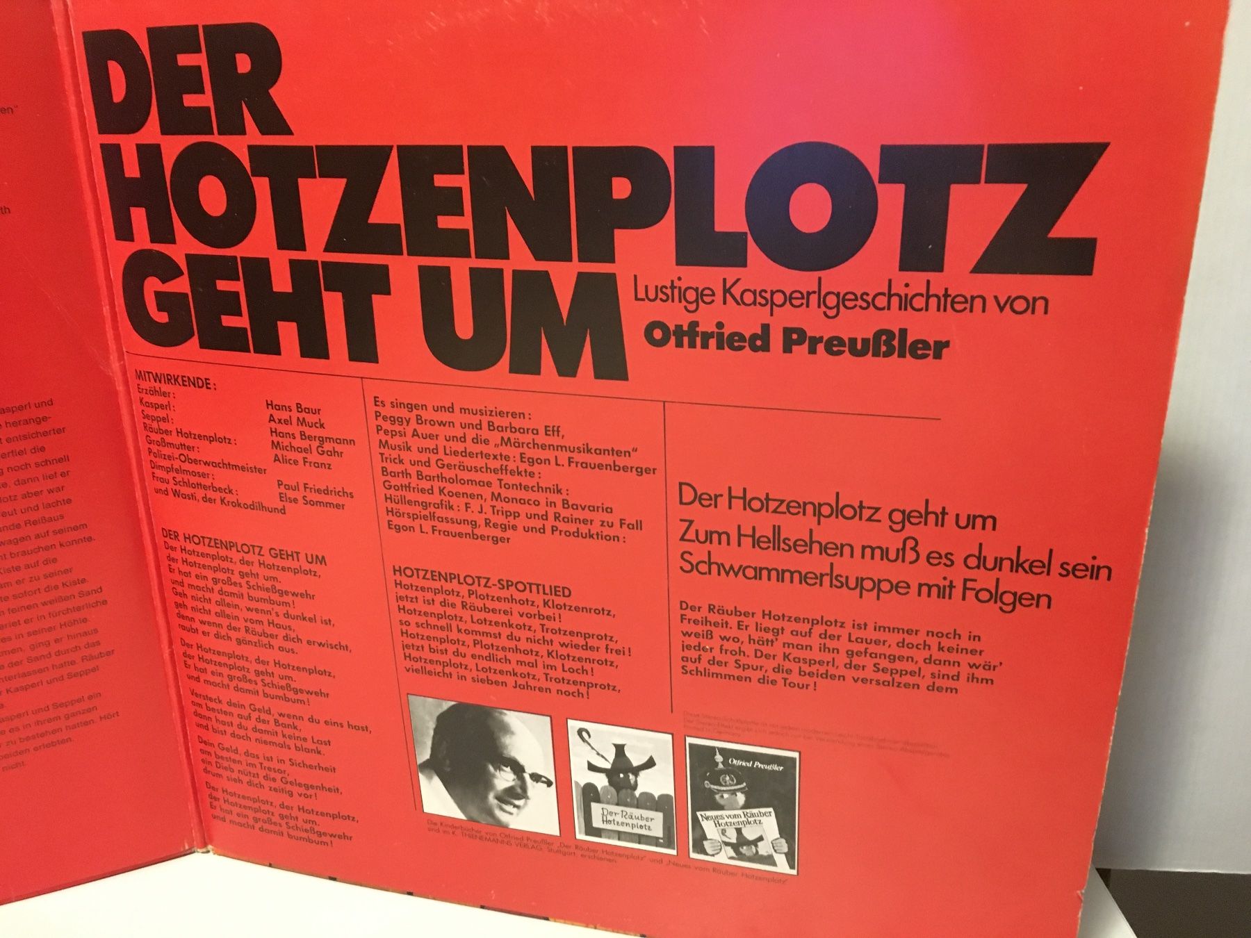Schallplatten: Schallplatte - Der Hotzenplotz geht um - Otfried Preussler – Gebraucht aus Andwil SG von Rainboli 2