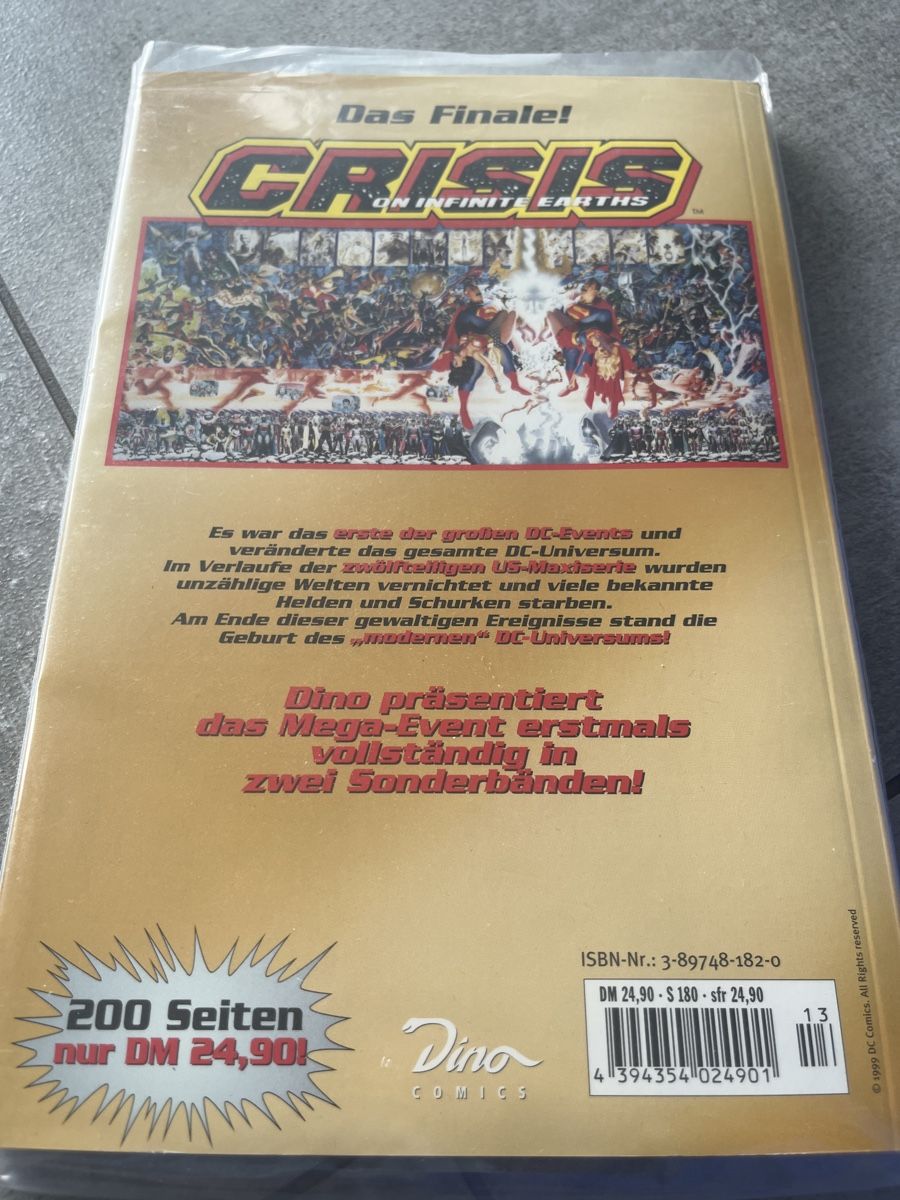 Fumetti: JLA Sonderband - CRISIS ON INFINITE EARTH 2 – Usato da Densbüren venduto da lana79 1