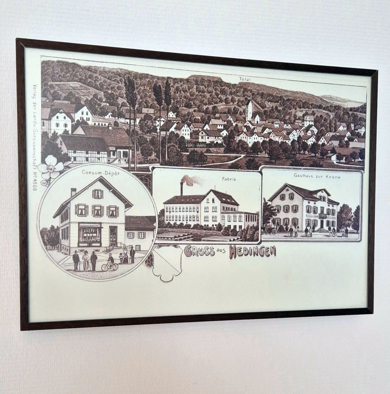 Cartoline postali: Gruss aus Gähwil – Usato da Fällanden venduto da Blausegelfliege 2