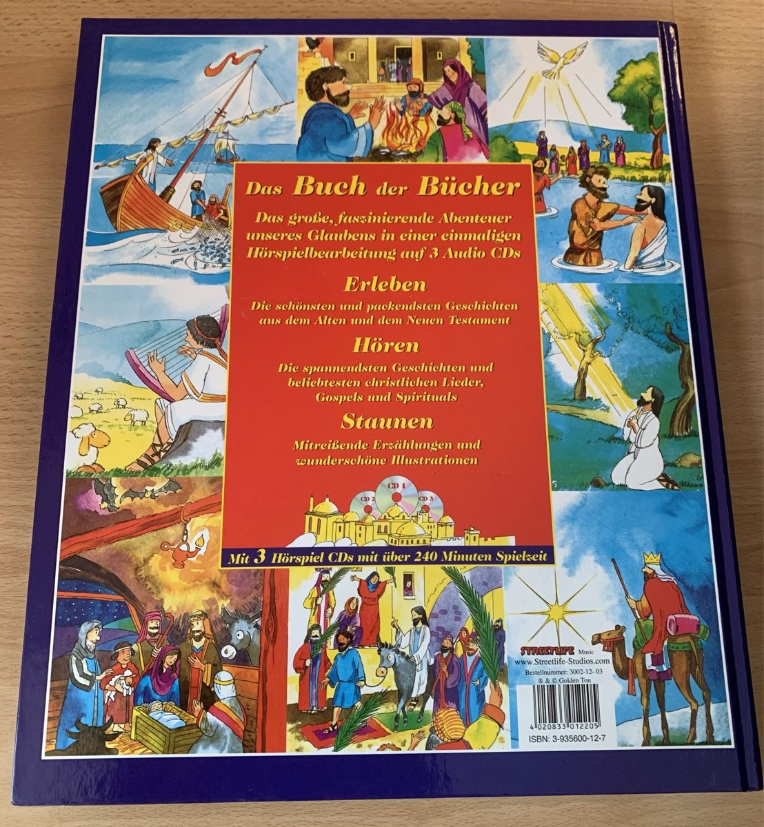 Libri: Grosse Kinderbibel mit 3 CDs – Nuovo (secondo la descrizione) da Hünenberg See venduto da spartakus02 1