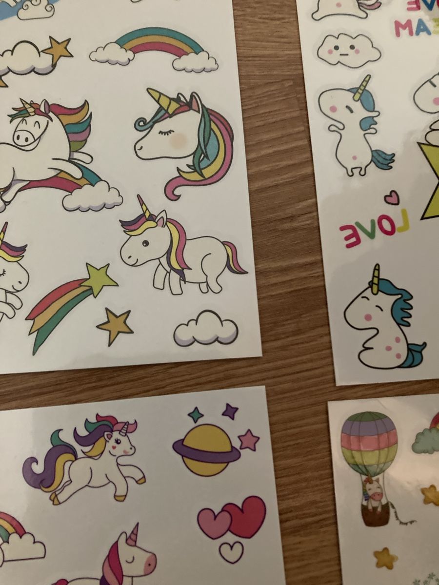 Autocollants: Kindertattoos Einhorn – D'occasion à Emmenbrücke par JJ_89 1